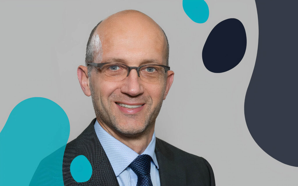 Thomas Meyer, CEO de Auris Medical, foto captura de pantalla