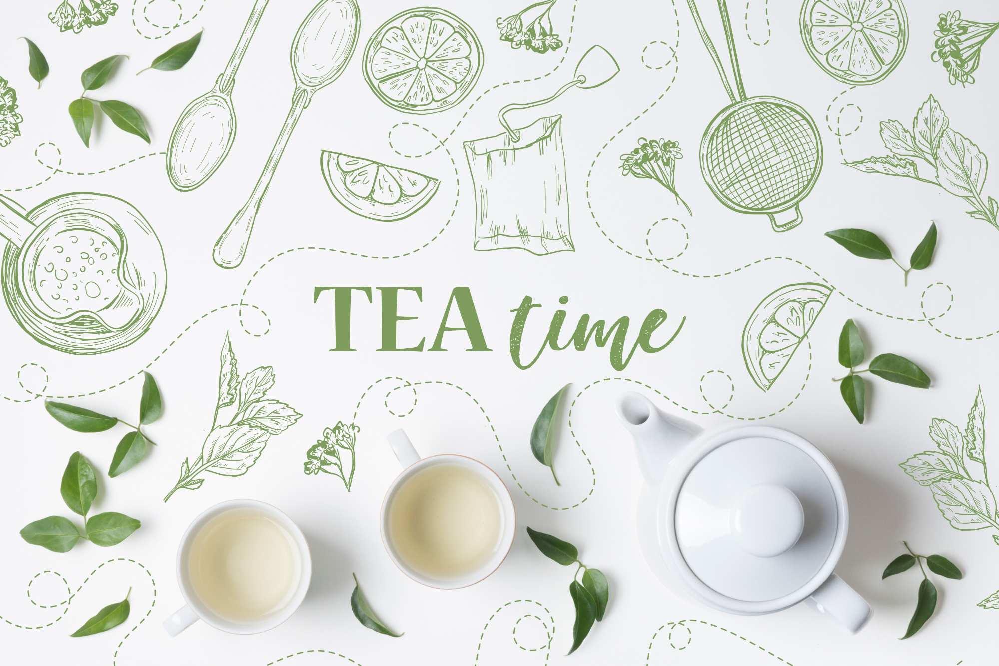 El papel del consumo de té en la organización del cerebro