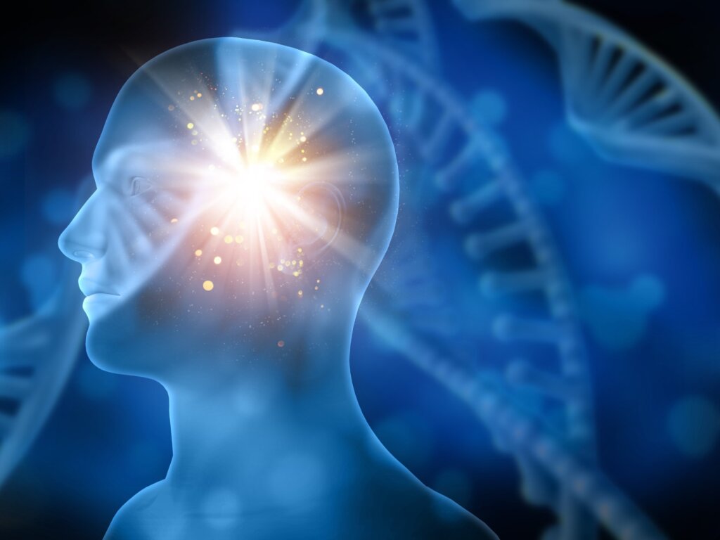 Flujo sanguíneo cerebral con luz